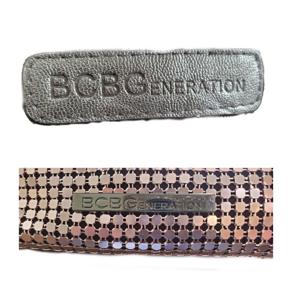 EUC BCBGeneration Pink sequin clutch - Picture 4 of 5